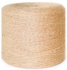2MM Natural Jute Twine String   3600Ft Brown Durable Jute Rope, Used for Hand...