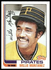 1982 Topps #458 Willie Montanez Pittsburgh Pirates