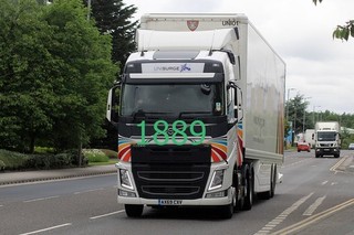 6x4 Truck Photo AX69 CXV Volvo Uni Surge [Whitwood 24.05.24]CS