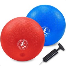10 Inch Dodgeball Balls Playground Ball Kickball, Dodge Balls for Kids, Kickb...