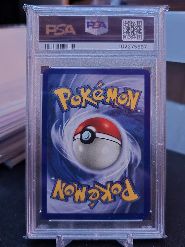 1999 POKEMON FOSSIL 1ST ED #31 ARBOK PSA 8 - Image 2 of 2