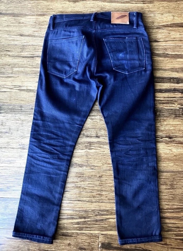 Rogue Territory Silveridge Cryptic Selvedge Denim Indigo x Black 31 (34 Actual) - Image 4 of 4