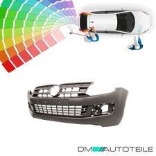Lackiert ABS Stoßstange vorne +Grill passt für VW Amarok 2H ab 2010