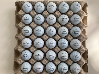 30 Callaway Chrome Soft Triple Track-Golfbälle (AAAA, Top-Zust.)-keine Lakeballs