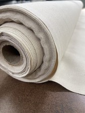 60 Wide Cotton Duck Canvas Fabric - 7oz Durable 100 Cotton Natural, 1 Yard