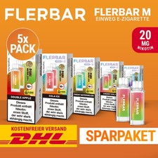 5 x 2er Pack Flerbar Pods - Alle Sorten | Fler bar E-Zigarette Prefilled Pods