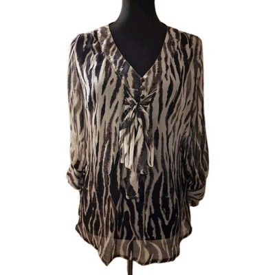 Chiffonbluse von Comma   Gr.40