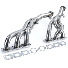 Für BMW 3er E46 320i 325i 330i mit M54 Motor Edelstahl Rennsport Fächerkrümmer