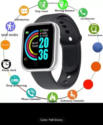 Smartwatch Men Women Wristwatches Smart Watch Message Fitness Monitor bracelet