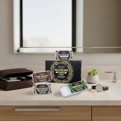 4 Pack Portable Fragrance Salve Long Lasting Personal Care No Spill for Office