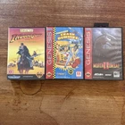 Sega Genesis Game Lot Mortal Combat Indiana Jones Last Crusade Crash Dummies