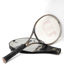 Wilson Titanium Series Ti L4 4 1/2 Racket 28" Worn Grip Wrap racquet tennis