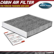 Cabin Air Filter with Activated Carbon for Porsche Panamera 10-18 3.0L 3.6L 4.8L