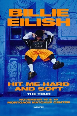 Custom Billie Eilish Phoenix AZ Nov 18–19 2025 Tour Poster | eBay