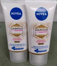 Nivea Luminous 630 Anti Dark Spot Hand Cream 2-Pack 50ml 1.69oz Exp 11/2027