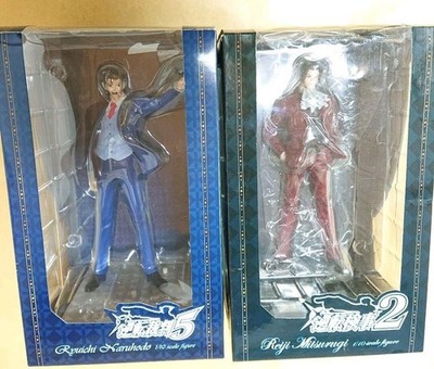 Ace Attorney 5 Phoenix Wright Figur e-Capcom limited Naruhodo & Mitsurugi