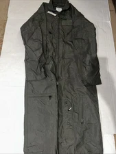 US Military CWU-27P Flight Suit Mens 42R Flame Resistant Flyers Coveralls Nomex