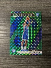 2024-25 Panini Mosaic Jared McCain #263 RC Rookie NBA Debut Green