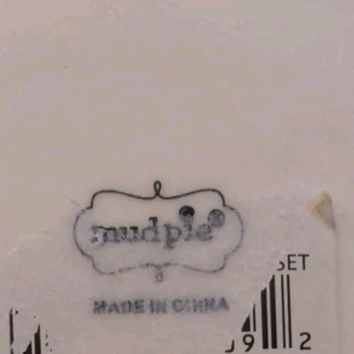 Juego de 4 platos de aperitivo/hor'dourves Mudpie Foto 2 de 2