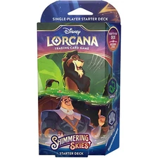 Disney Lorcana TCG - Shimmering Skies S05 - STARTER DECK [Emerald & Steel]