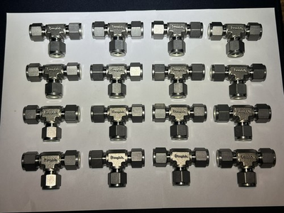 #ad #ad Swagelok SS 600 3 Union Tee 3 8in Lot of 40 $549.63