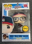 FUNKO POP! MOVIES MAJOR LEAGUE  #886 RICKY "WILD THING" VAUGHN CHASE NEW INBOX