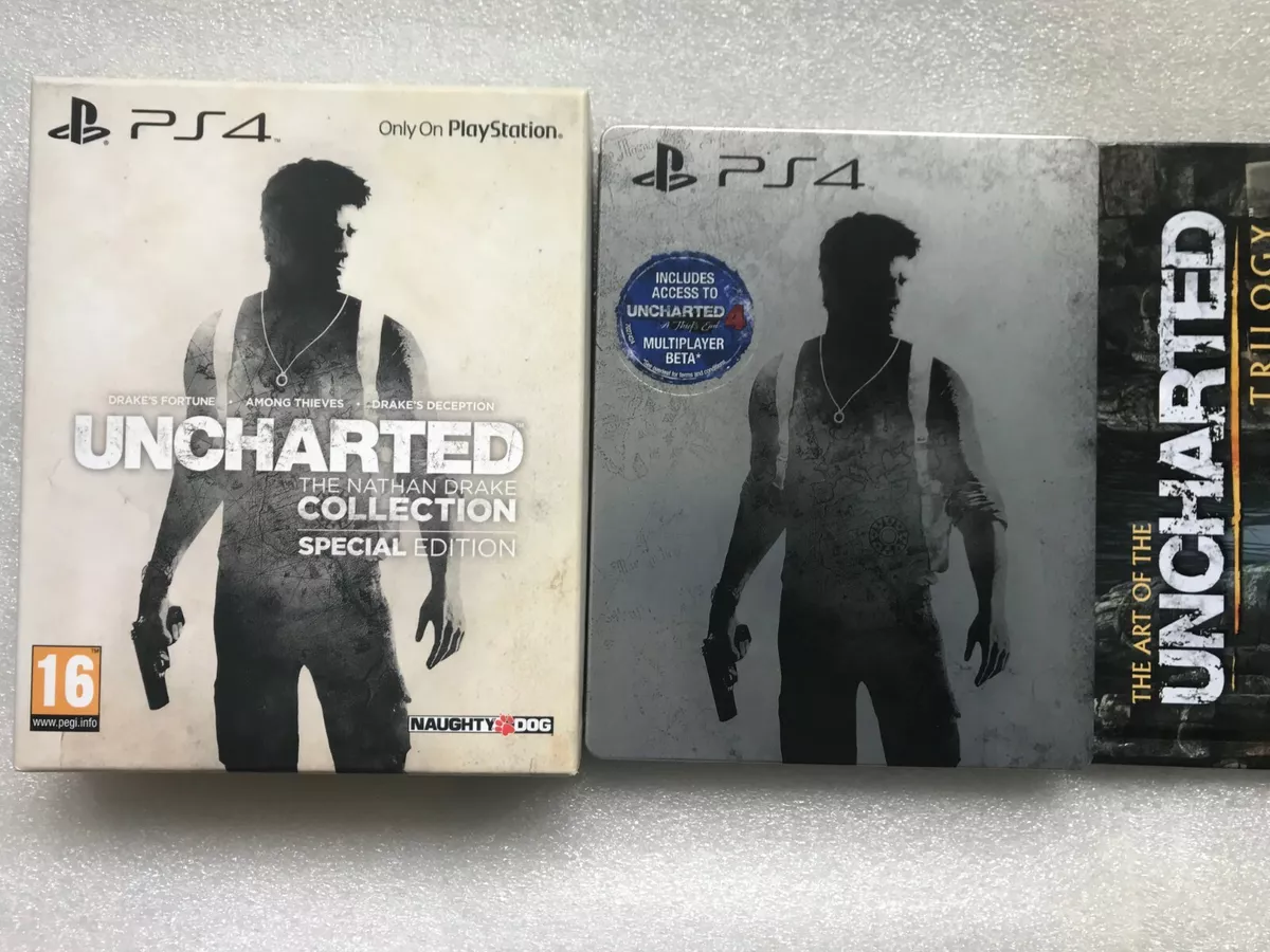 Uncharted The Nathan Drake Collection RARE PS4 42cm x 59cm Promotional  Poster #1