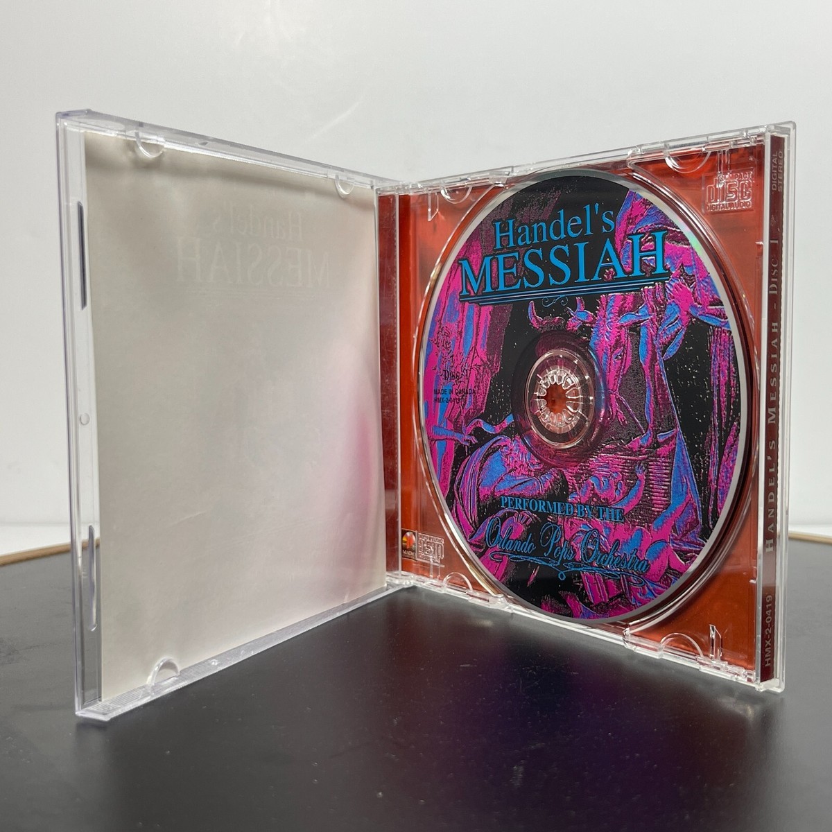 【中古】 Handels Messiah Handel ,OrlandoPhilharmonic The Orlando Philharmonic Orchestra – Handel's Messiah 2 x CD