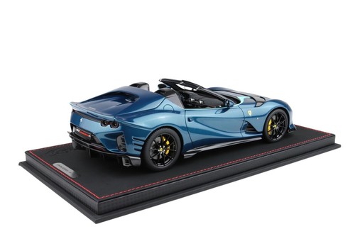 18 BBR Ferrari 812 Competizione A Aperta Blu Capri blue - Limited 90 pcs. - Picture 2 of 8