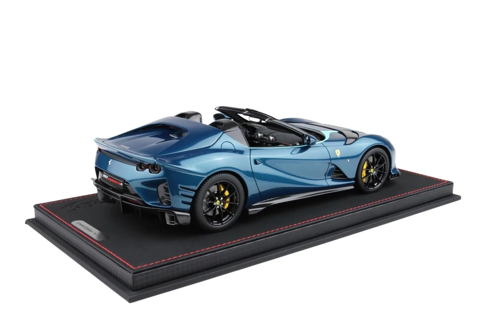 18 BBR Ferrari 812 Competizione A Aperta Blu Capri blue - Limited 90 pcs. - Image 2 of 4