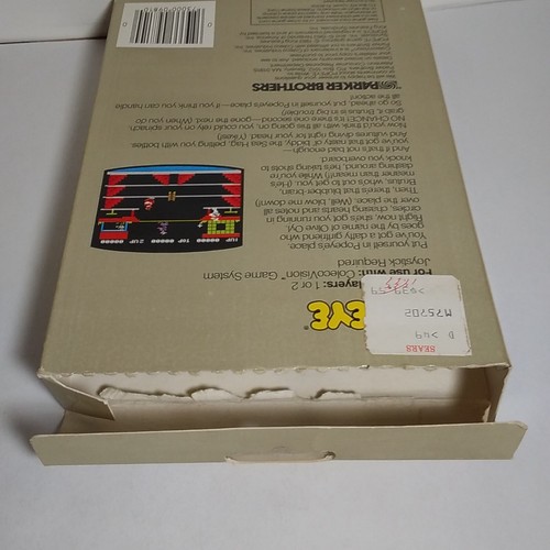Popeye Colecovision Untested - Picture 14 of 16