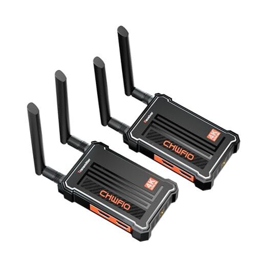 Wireless HDMI Transmitter and Receiver 4K, HDMI Wireless Video TX+RX