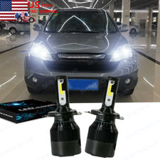 LED for Honda CRV 1997-2004 Headlight Kit H4 9003 6000K White Bulbs Hi/Low Beam