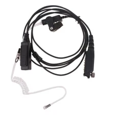Radio Earpiece Headset with Finger PTT Mic for Sepura Radio STP8000 SC21