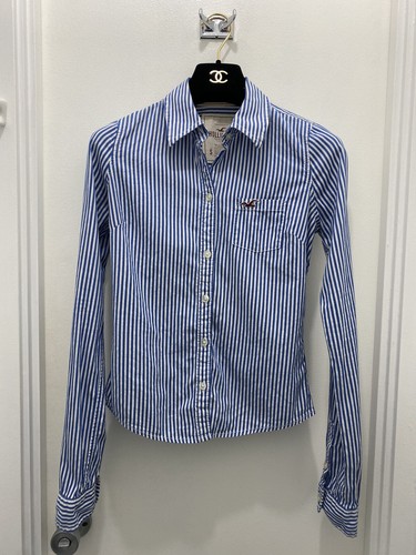 Hollister Women Button Down Long Sleeve 