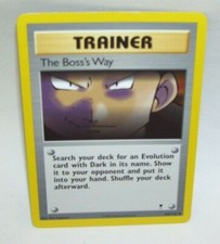 The Boss's Way [Reverse Holo] #105 Prices | Pokemon Legendary