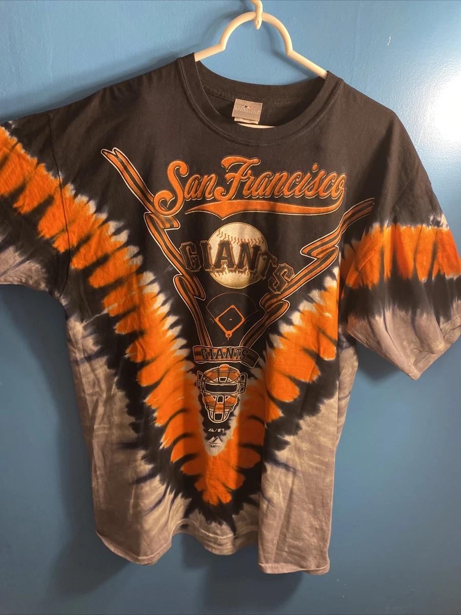 San Francisco Giants Burst Tie-Dye T-Shirt