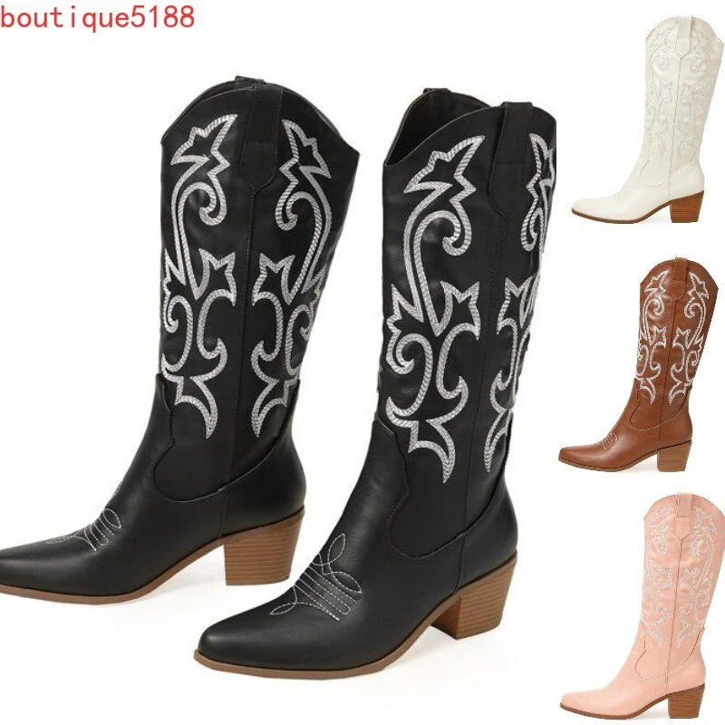 Pointed shop biker boots