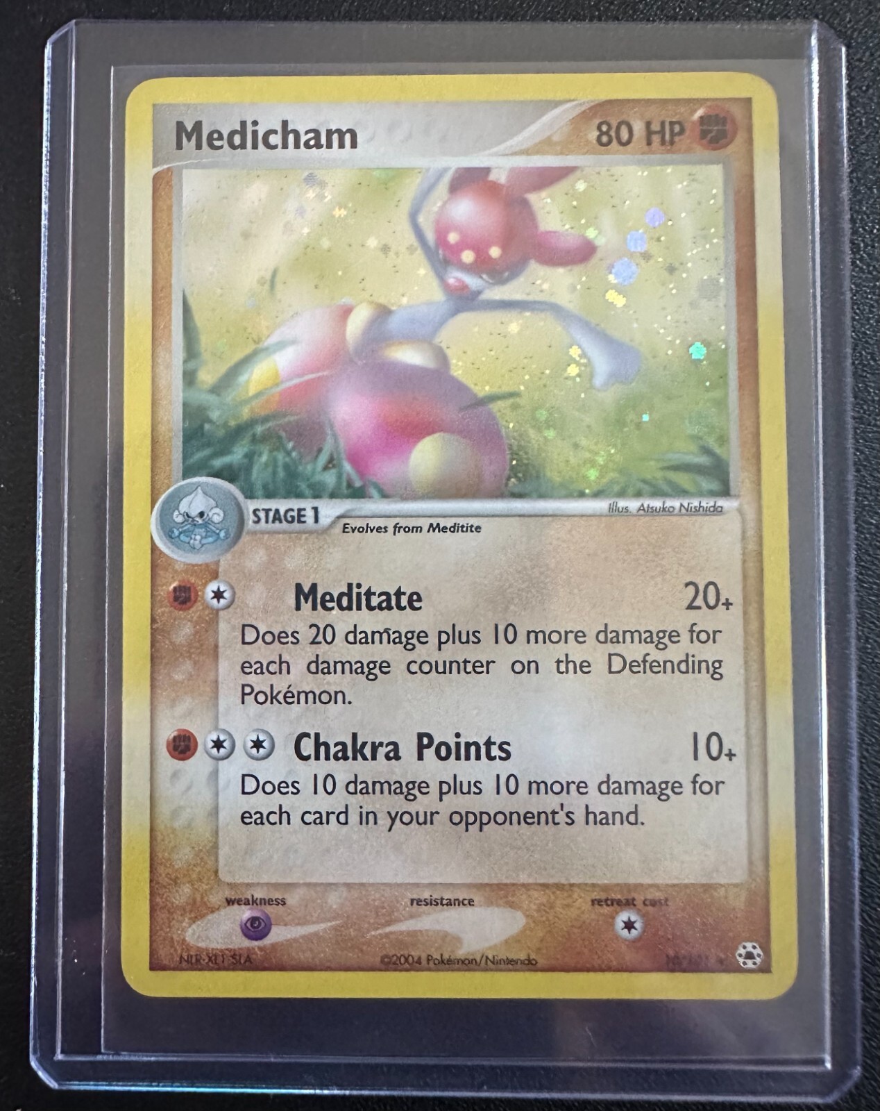 Pokemon TCG - Medicham - 10/101 - Hidden Legends (HL) - HOLO - NM