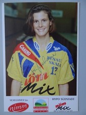 Iris Morhammer piłka ręczna autograf na karcie z autografem