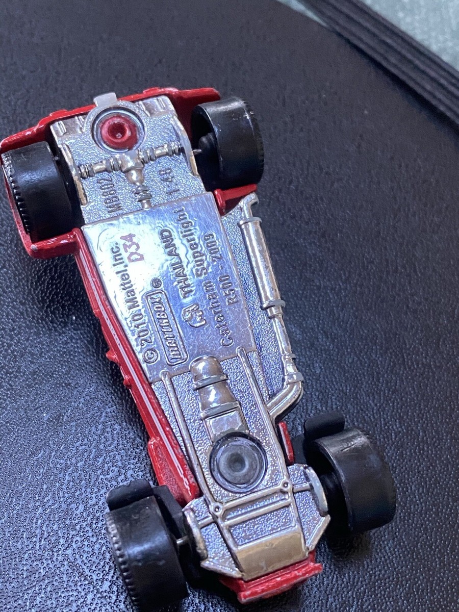 2010 MATCHBOX CATERHAM SUPERLIGHT RACE CAR