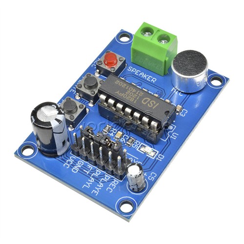 Voice Sound Board Recording ISD1820 Recorder Playback Module On-board Microphone - Picture 1 of 8