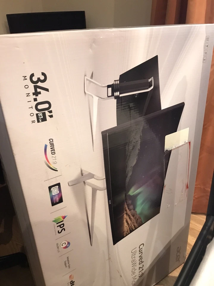 34" Acer XR Curved Gaming Monitor - XR342CK bmijqphuzx