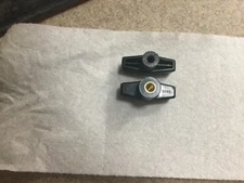 black plastic T handles for late 1970s Ludwig Hercules tubular cymbal stands