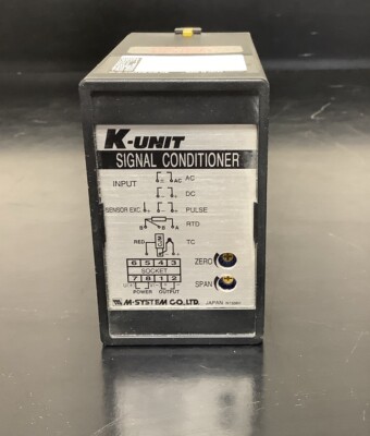 M-System KVS-15A-F Signal Conditioner, K-Unit Signal Transmitter