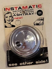 Vintage Fedtro Instamatic Instant Mount All Purpose Ashtray
