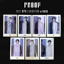 BTS EXHIBITION PROOF IN TOKYO Official Lucky Draw Photocard