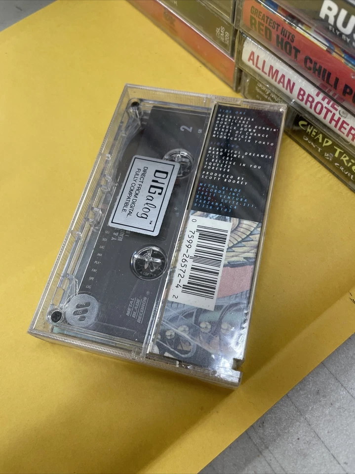 Y and T "Yesterday and Today Live " Cassette Tape  - Image 3 of 3