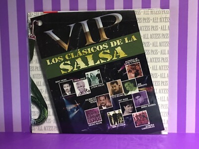 NEW RARE VIP LOS CLASICOS DE LA SALSA LATIN MUSIC CD CELIA CRUZ TITO ROJAS
