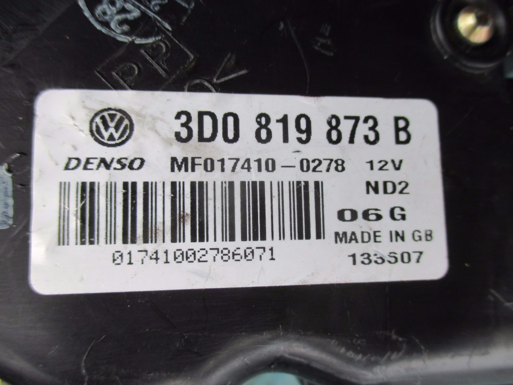 Bentley Continental Flying Spur left lh air distribution control motor tested